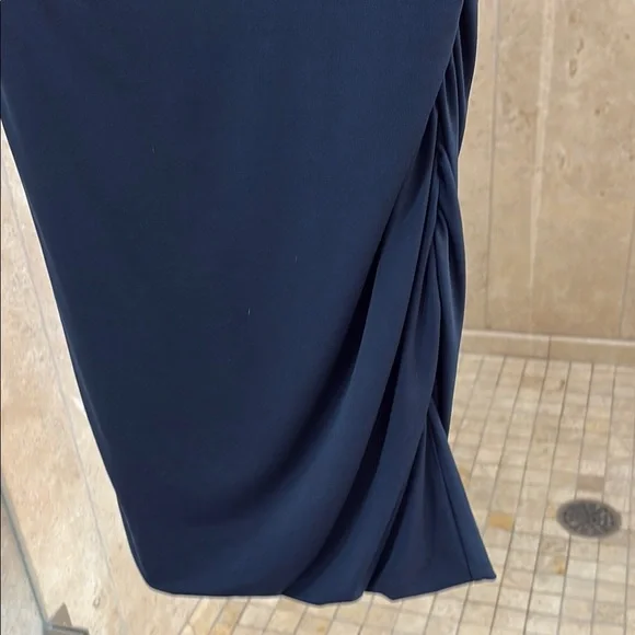 Ann Taylor Black Asymmetrical Sheath Dress - Picture 5 of 6